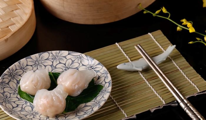 Cách trang trí há cảo và dimsum để tăng phần hấp dẫn