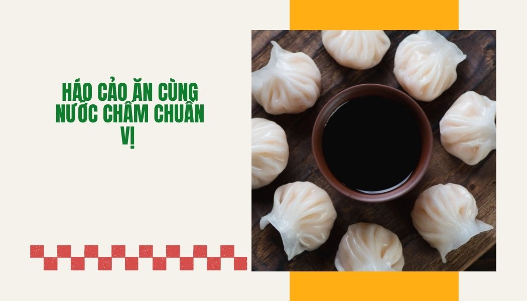 Sốt xì dầu là loại nước chấm truyền thống và phổ biến nhất khi thưởng thức há cảo Sốt xì dầu là loại nước chấm truyền thống và phổ biến nhất khi thưởng thức há cảo