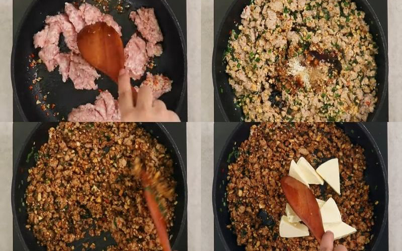 Nguyên liệu làm há cảo phô mai tan chảy Nguyên liệu làm há cảo phô mai tan chảy