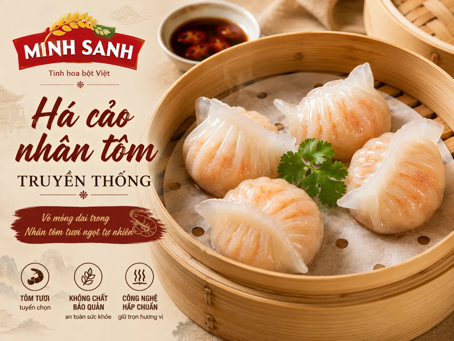 Há Cảo Nhân Tôm Truyền Thống – Bí Quyết Làm Món Dimsum Chuẩn Vị Há Cảo Nhân Tôm Truyền Thống – Bí Quyết Làm Món Dimsum Chuẩn Vị