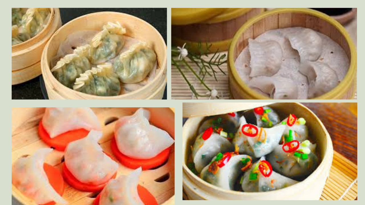 Há cảo được đầu bếp trình bày đẹp mắt Há cảo được đầu bếp trình bày đẹp mắt